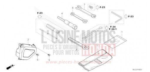OUTIL CRF1100A2N de 2022